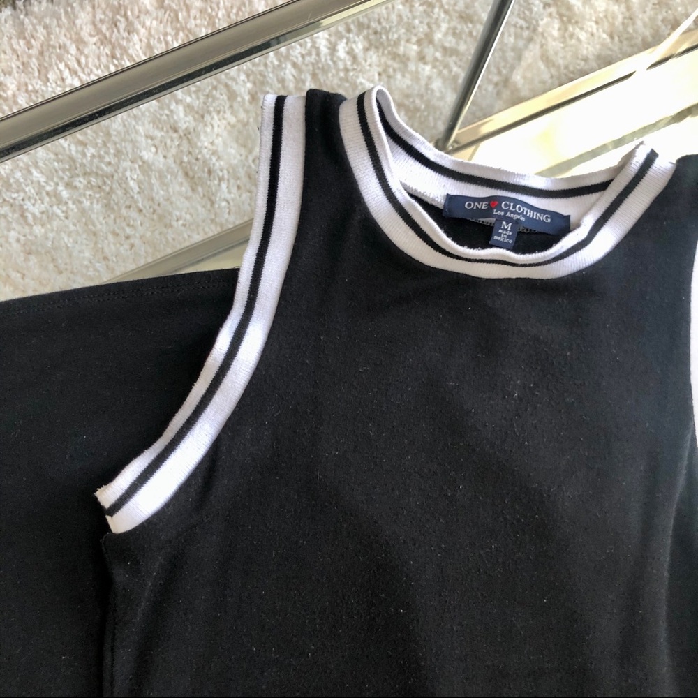 Bodycon Dress black One Clothing fitted jersey - Picture 8 of 8